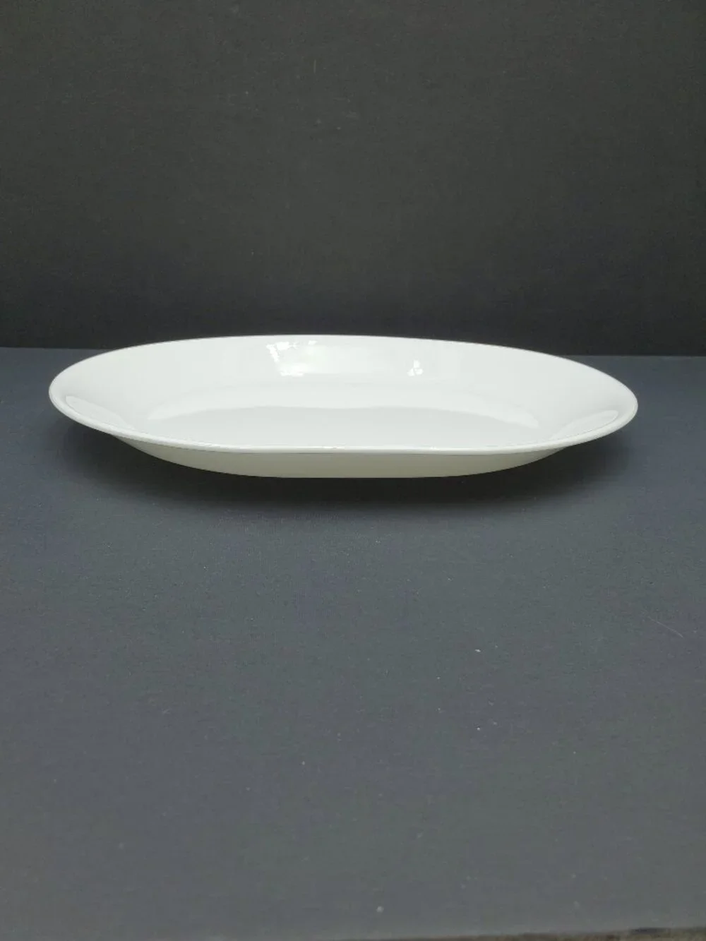 Corelle Winter Frost White Platter Bundle Corning White Oval  Serving Plates